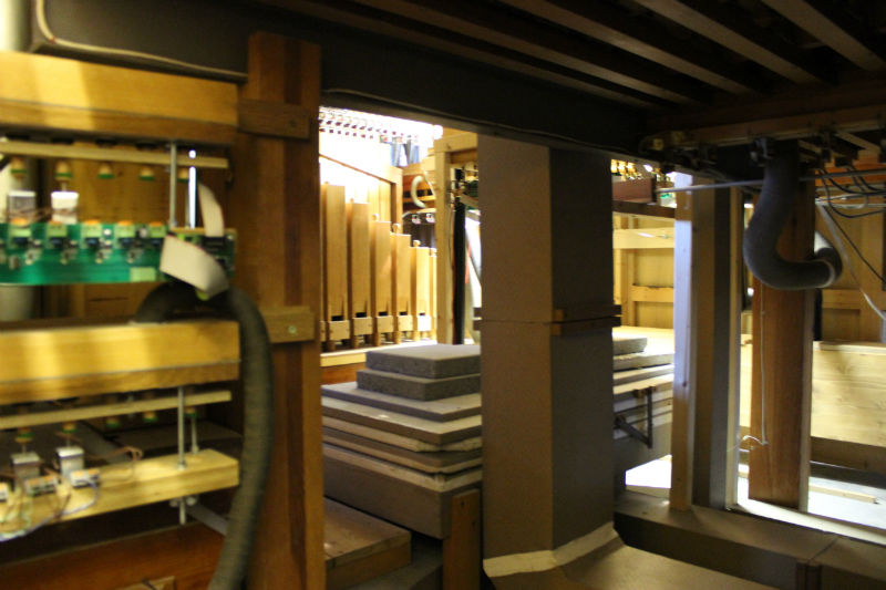 Der Balg der Orgel